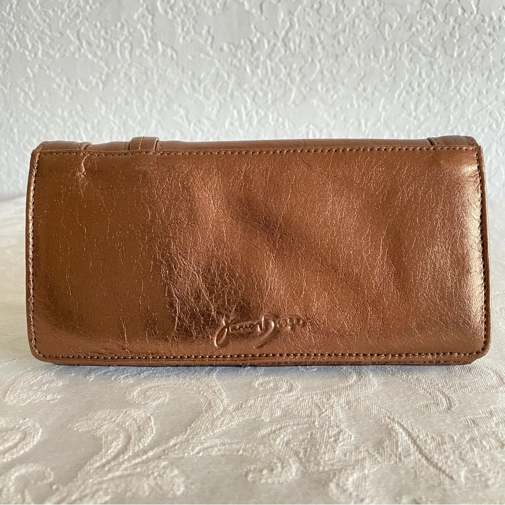 Junior drake brown bronze long wallet